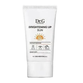 Dr.G Brightening Up Sun+ SPF50+PA+++ tinted tone-up sunscreen for brightening and UV protection