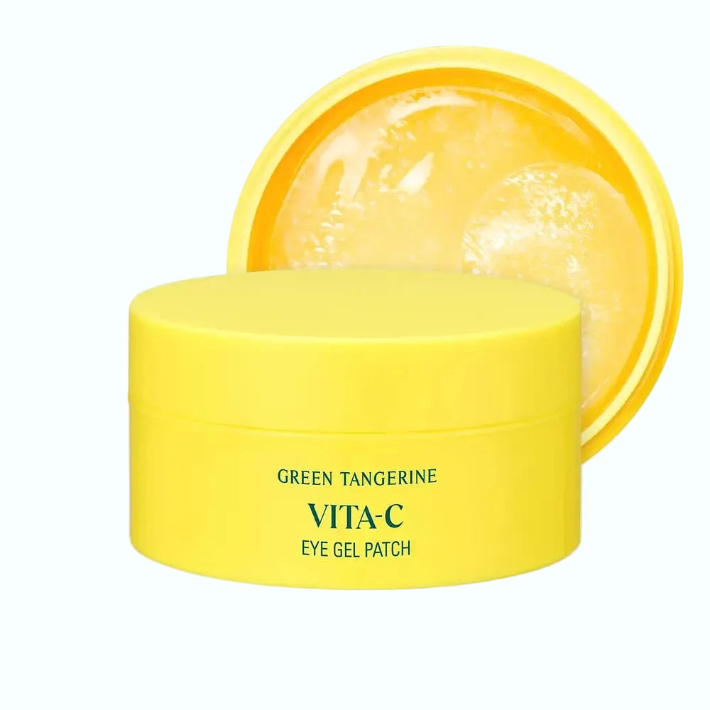 Goodal Green Tangerine Vita C Eye Patches for brightening and reducing dark circles with vitamin C