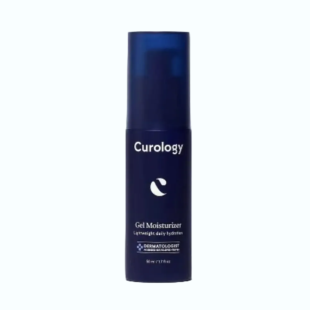 Curology Gel Moisturizer lightweight daily hydration for all skin types with hyaluronic acid