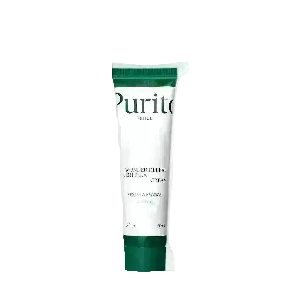 Purito Wonder Releaf Centella Cream Unscented for sensitive skin soothing and barrier repair