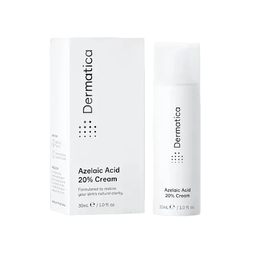 Dermatica Clarifying Azelaic Acid 20% Cream for blemishes, dark spots, and aging skin