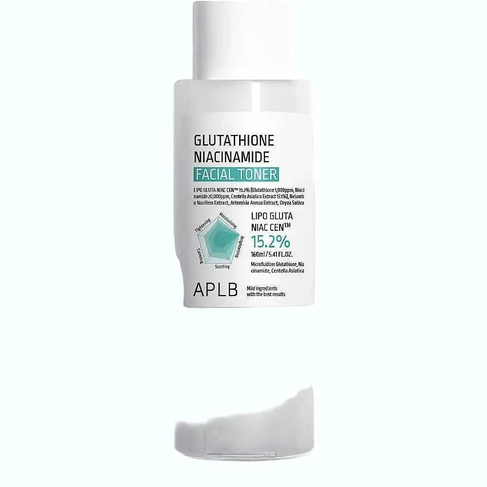 APLB Glutathione Niacinamide Facial Toner for brightening and evening skin tone
