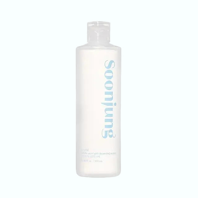 Etude House Soon Jung 5.5 Cleansing Water for sensitive skin makeup removal and gentle cleansing