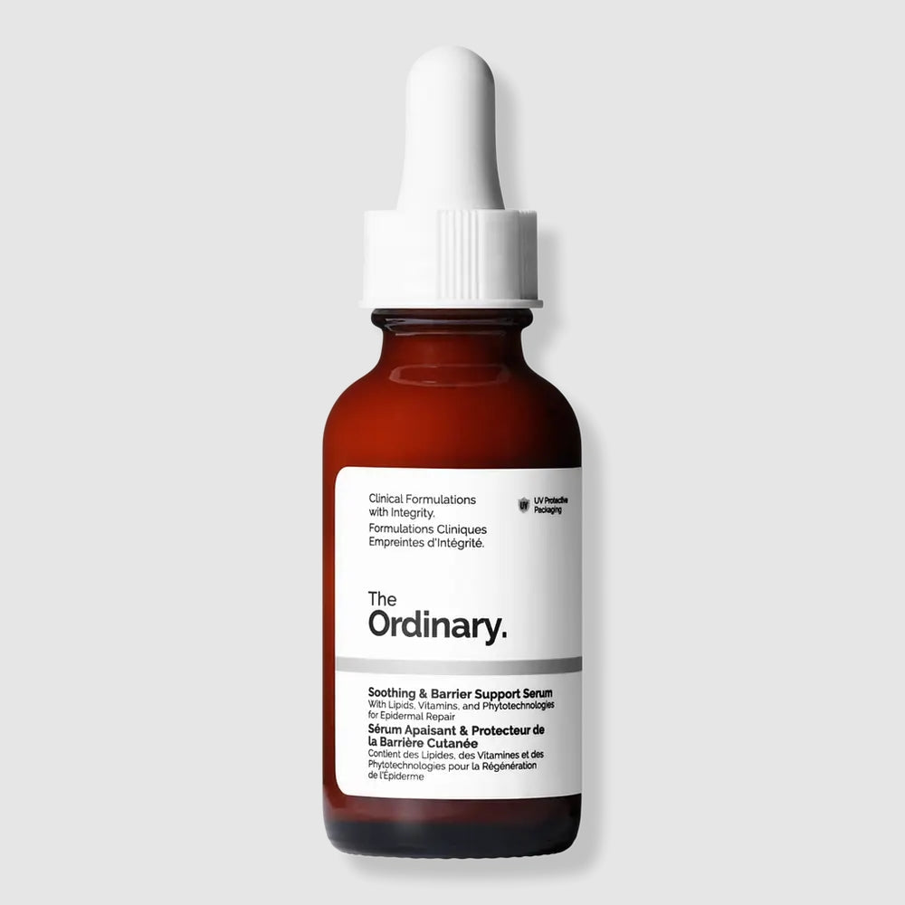 The Ordinary Soothing & Barrier Support Serum for sensitive skin barrier repair and redness reduction