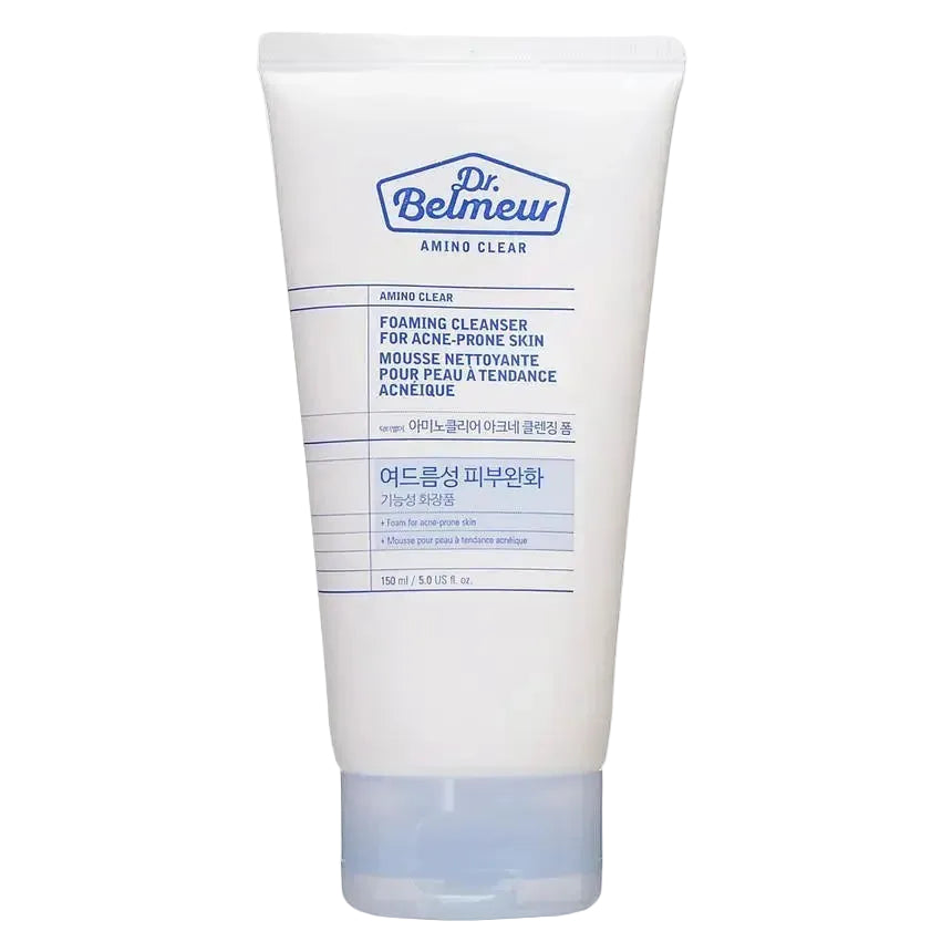 Dr.Belmeur Amino Clear Foaming Cleanser for acne-prone and sensitive skin with salicylic acid