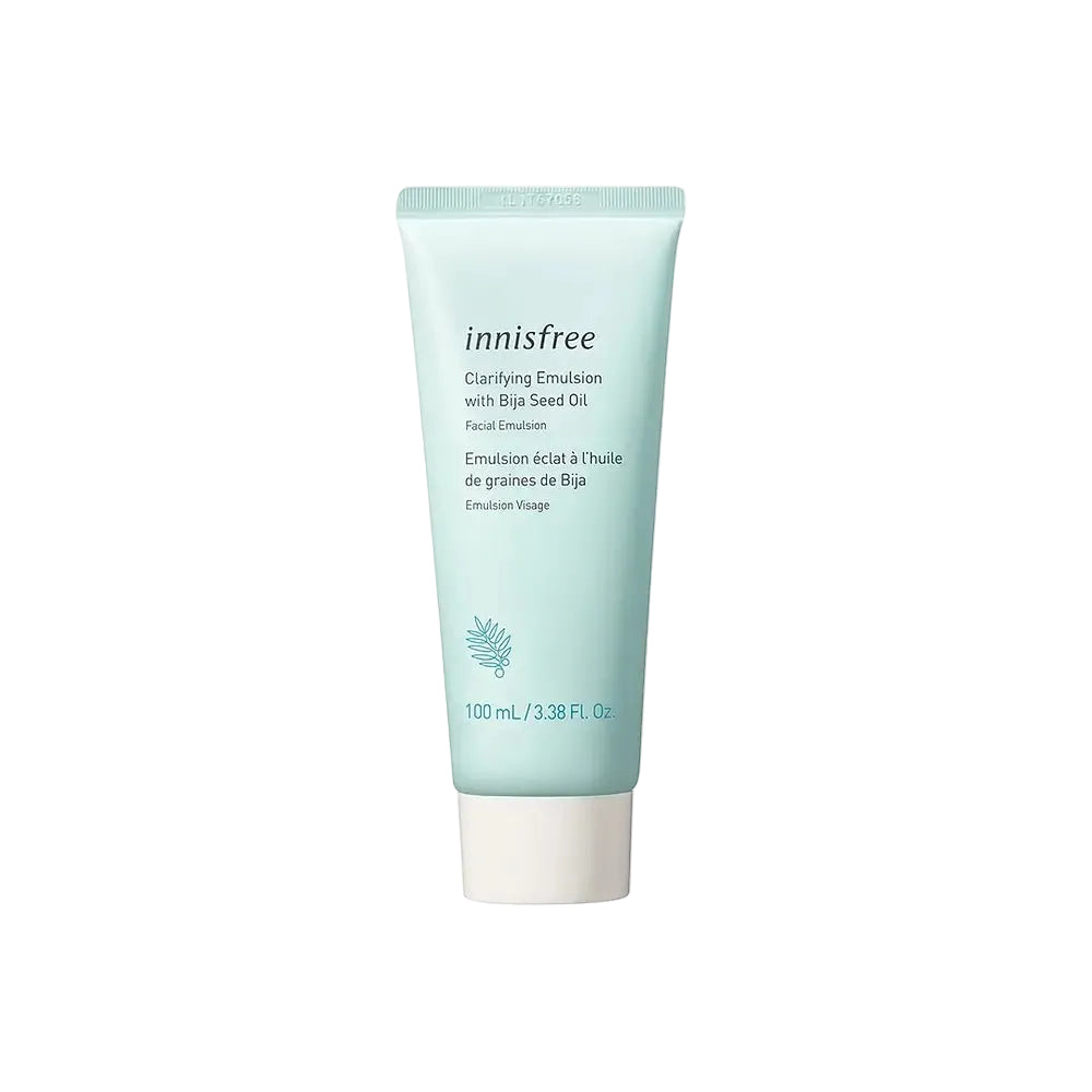 innisfree Bija Trouble Lotion for acne-prone and oily skin with bija seed oil and salicylic acid