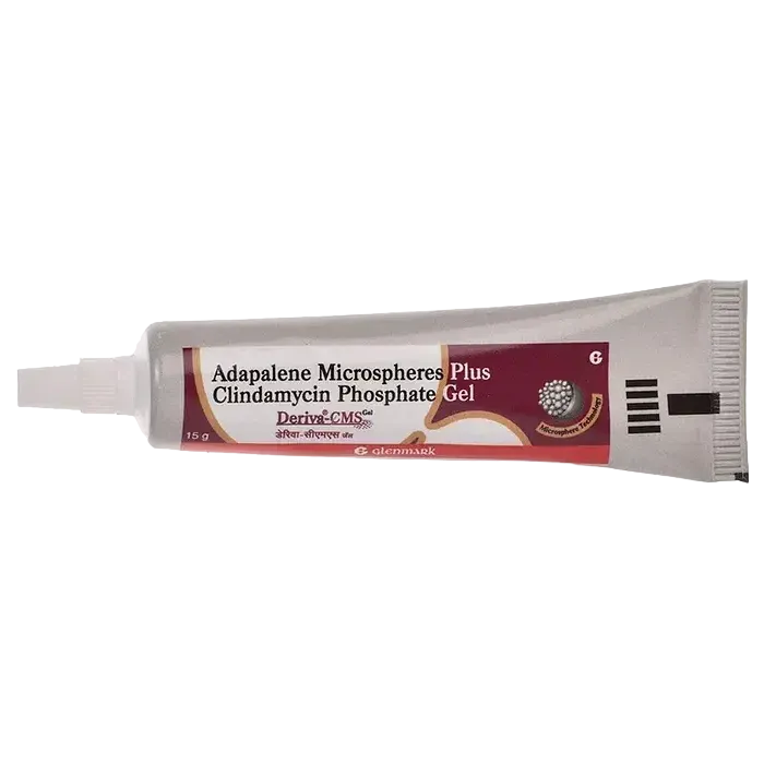 Deriva Adapalene Clindamycin Phosphate Gel prescription acne treatment for pimples and breakouts