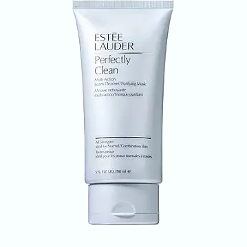Estée Lauder Perfectly Clean Multi-Action Foam Cleanser dual-use cleanser and purifying mask for all skin types