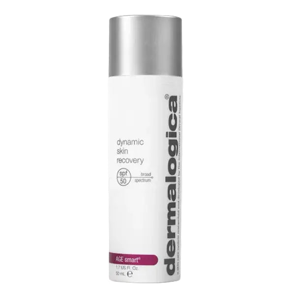 Dermalogica Dynamic Skin Recovery SPF50 Moisturizer for anti-aging hydration and broad spectrum sun protection