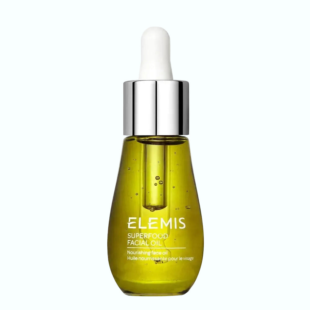 Elemis Superfood Facial Oil with nutrient-rich botanicals for radiant, nourished skin