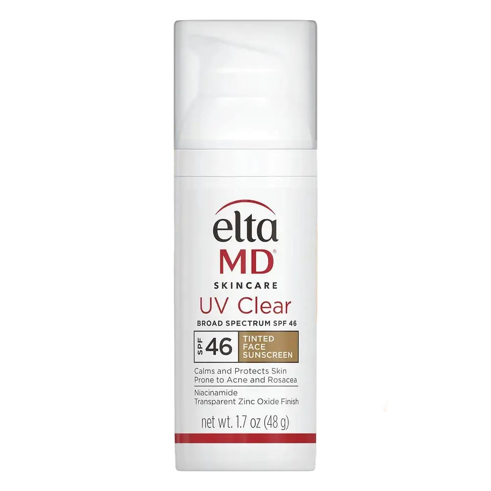 EltaMD UV Clear Broad-Spectrum SPF 46 lightweight sunscreen for acne-prone and sensitive skin