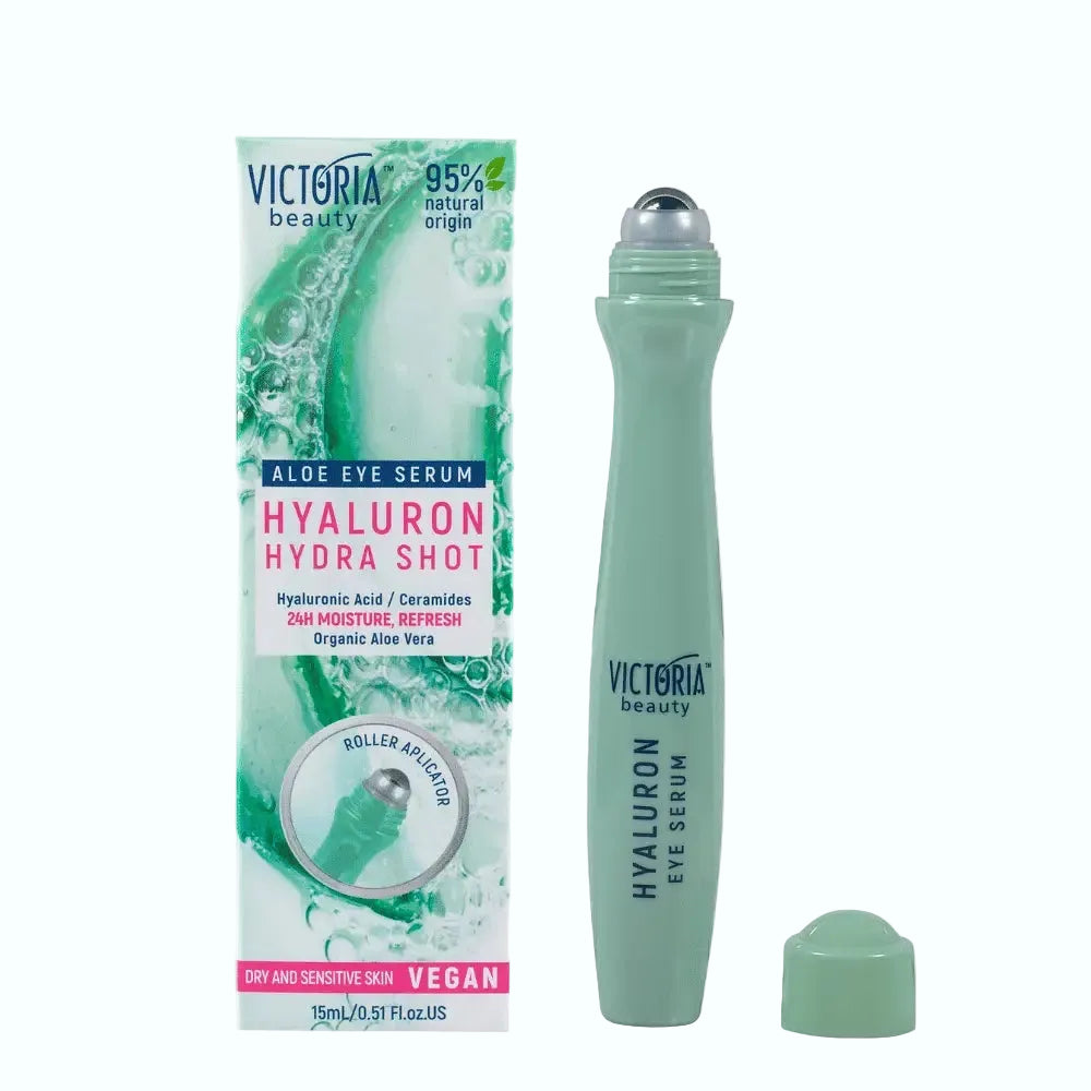 Victoria Beauty Hyaluron Hydra Shot Aloe Eye Serum for hydration and anti-aging