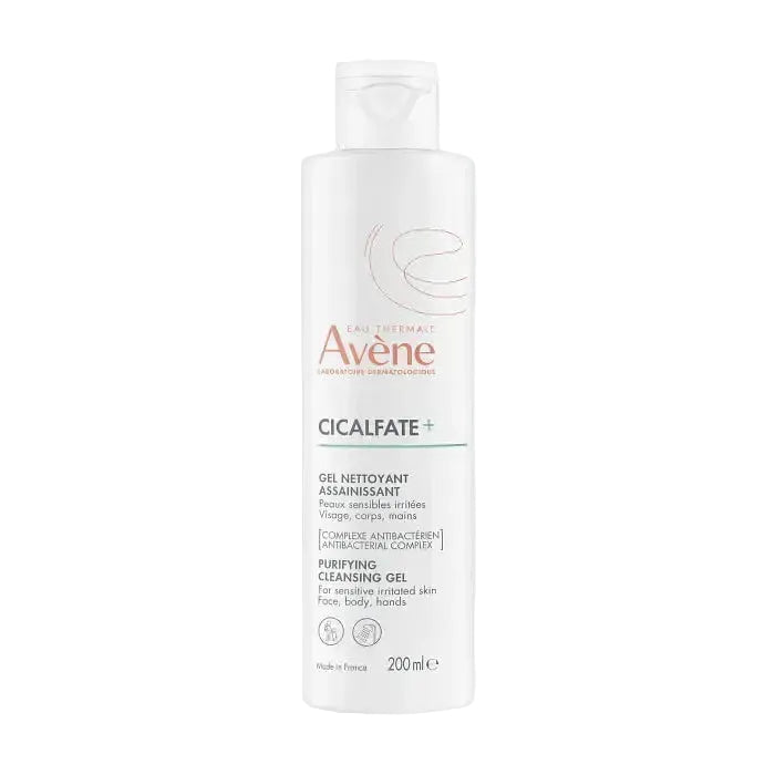 Avène Cicalfate+ Purifying Cleansing Gel for irritated and sensitive skin repair and soothing
