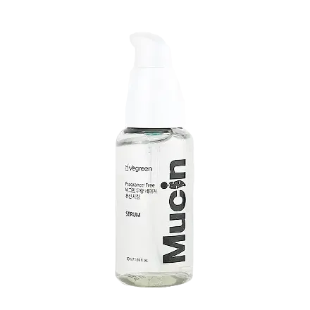 Vegreen Fragrance-Free Nature Mucin Serum with 63% wild yam extract for hydration and barrier repair