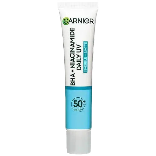 Garnier BHA + Niacinamide Daily UV SPF 50+ Fluid for blemish-prone skin and sun protection