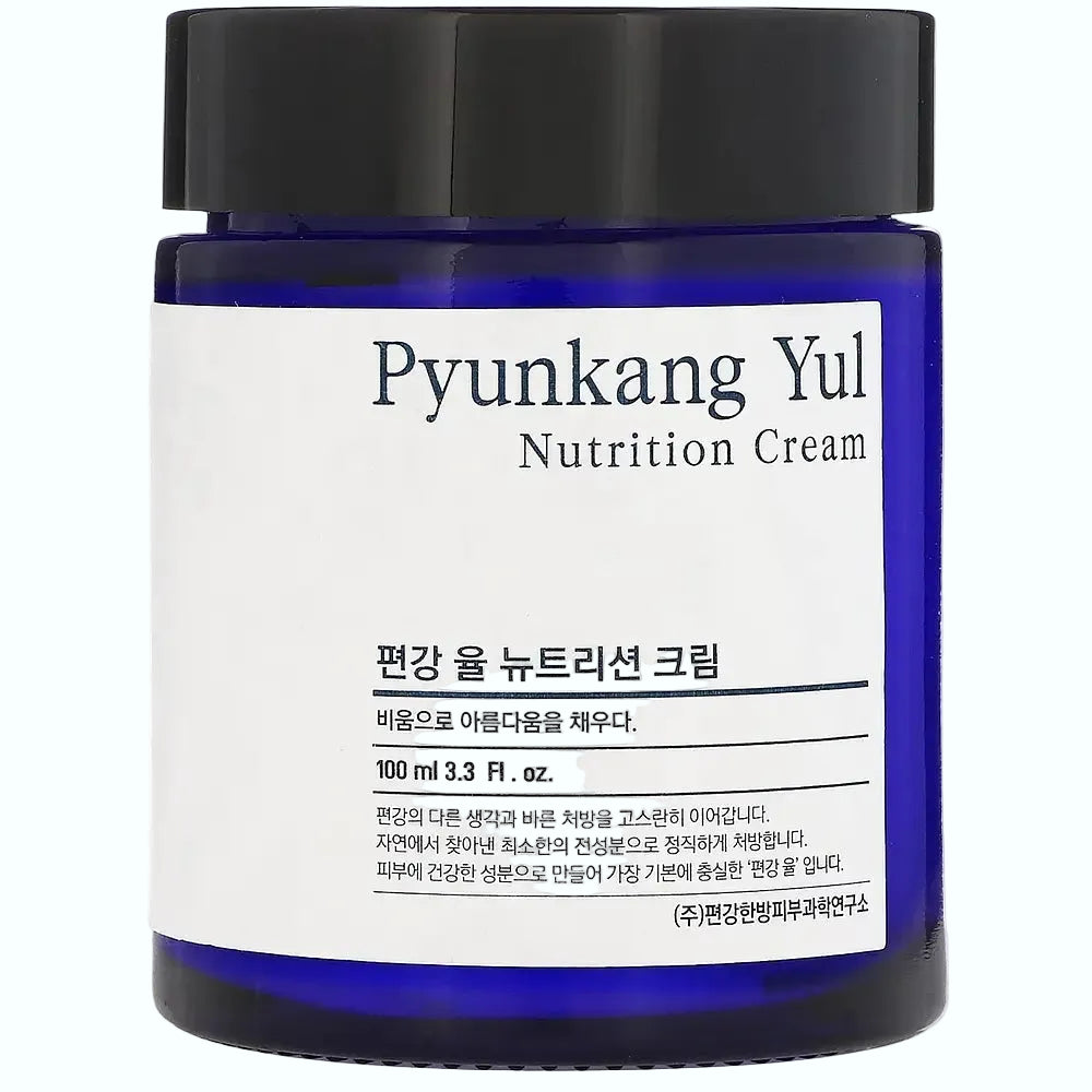 Pyunkang Yul Nutrition Cream deeply nourishing moisturizer for dry skin with shea butter and macadamia oil