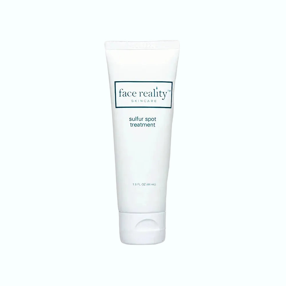 Face Reality Skincare Sulfur Spot Treatment with 6% sulfur for acne and blemish control