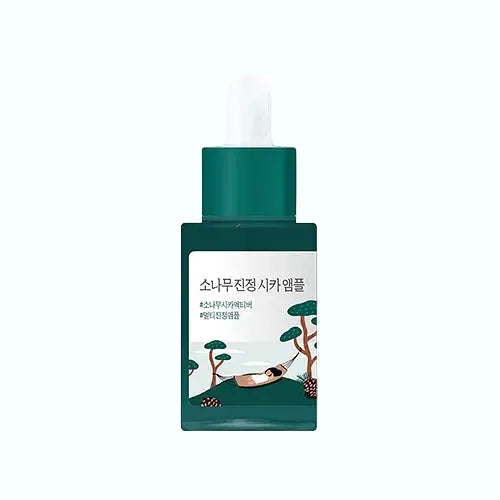 Round Lab Pine Tree Soothing Cica Ampoule for sensitive skin hydration and soothing irritation