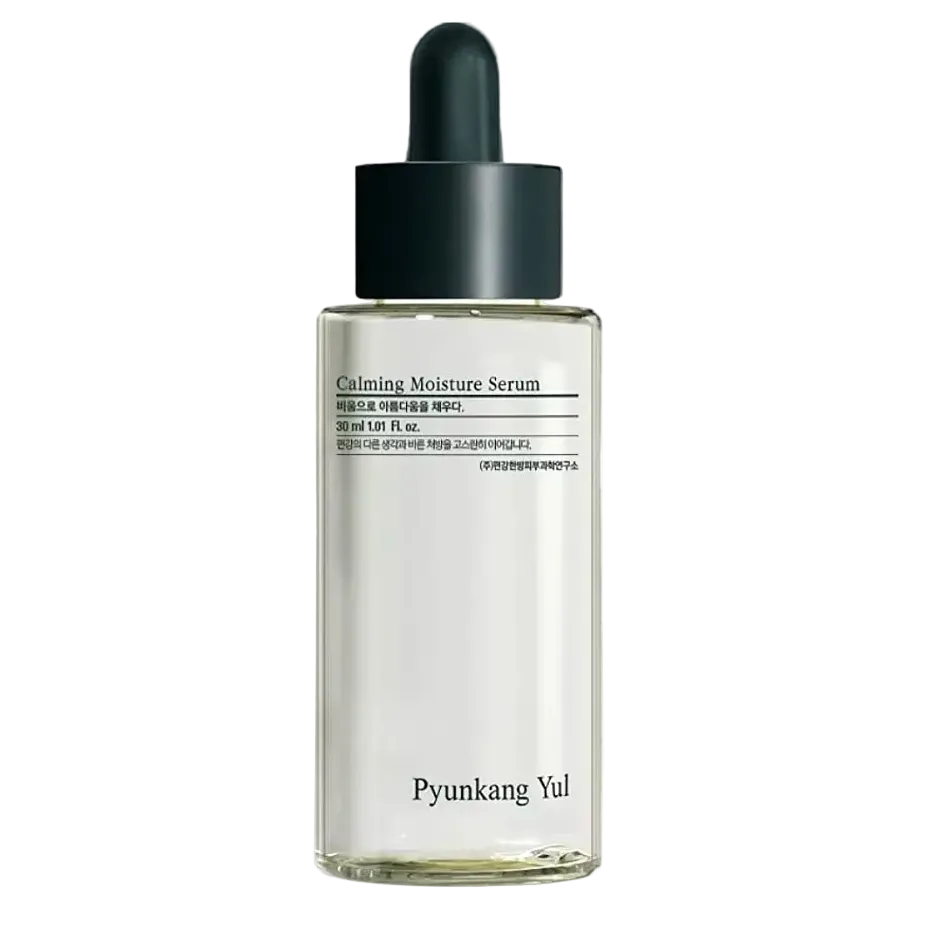 Pyunkang Yul Calming Moisture Serum with centella asiatica and hyaluronic acid for soothing and hydration