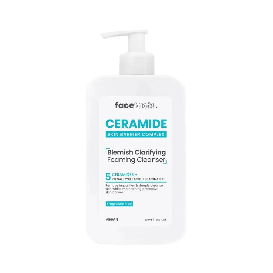 Face Facts Ceramide Blemish Foaming Cleanser with salicylic acid for acne-prone skin