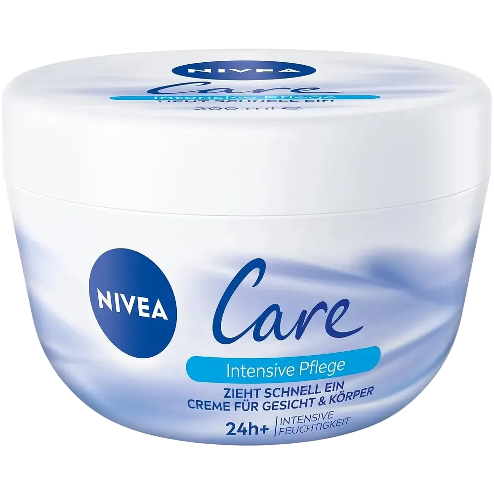 Nivea Care Cream Intensive Pflege moisturizer for face body and hands all skin types