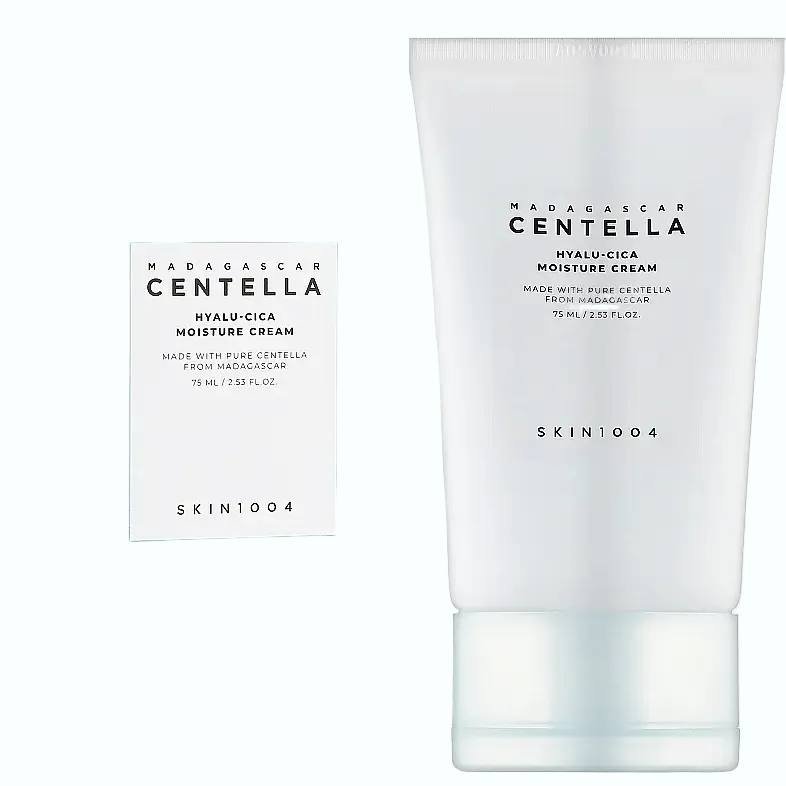 SKIN1004 Hyalu-Cica Moisture Cream with 5 types of hyaluronic acid and centella for deep hydration