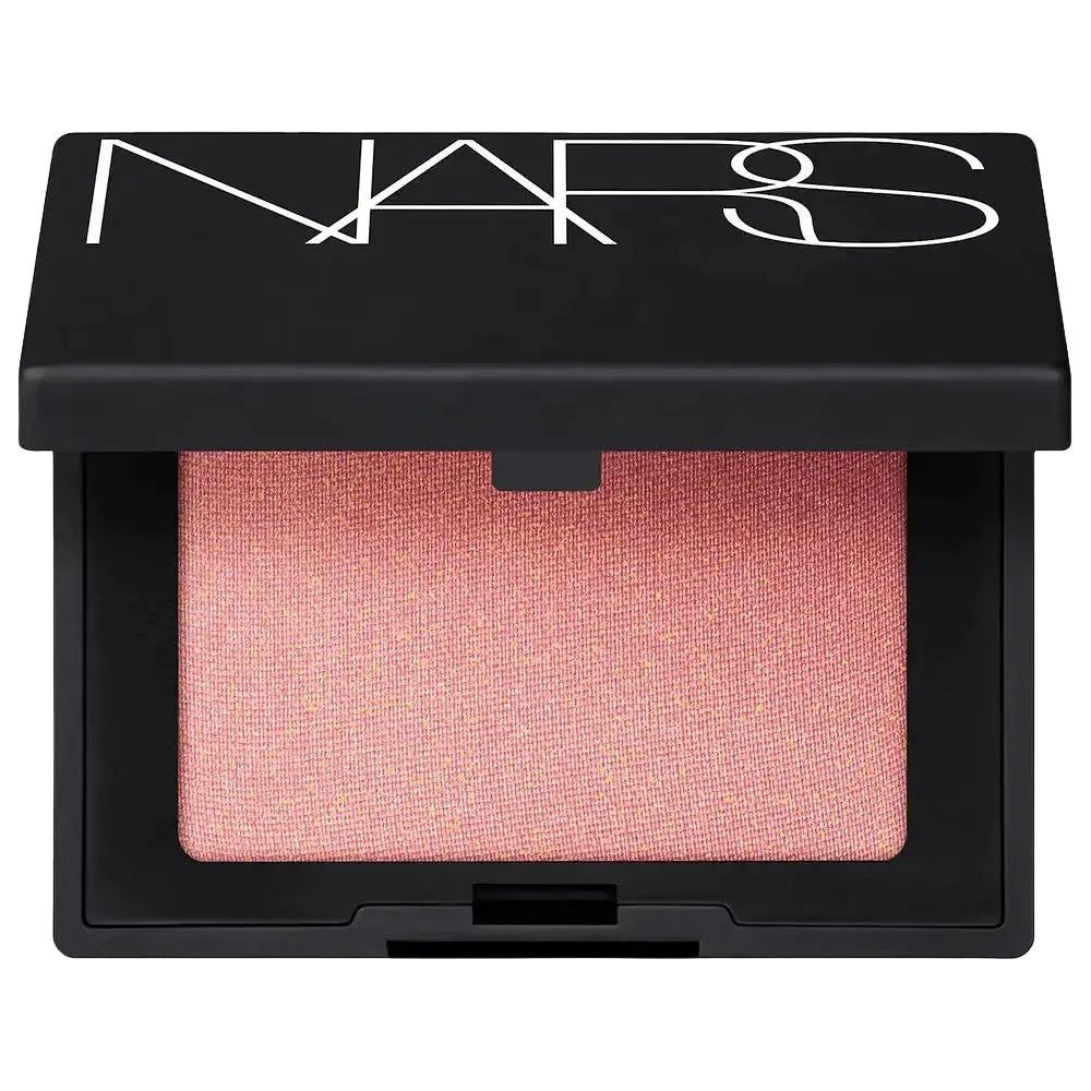 NARS Cosmetics Blush in Orgasm pressed powder for natural cheek color and radiance