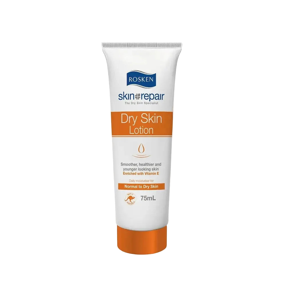Rosken Skin Repair Dry Skin Lotion with Vitamin E for dry and sensitive skin hydration