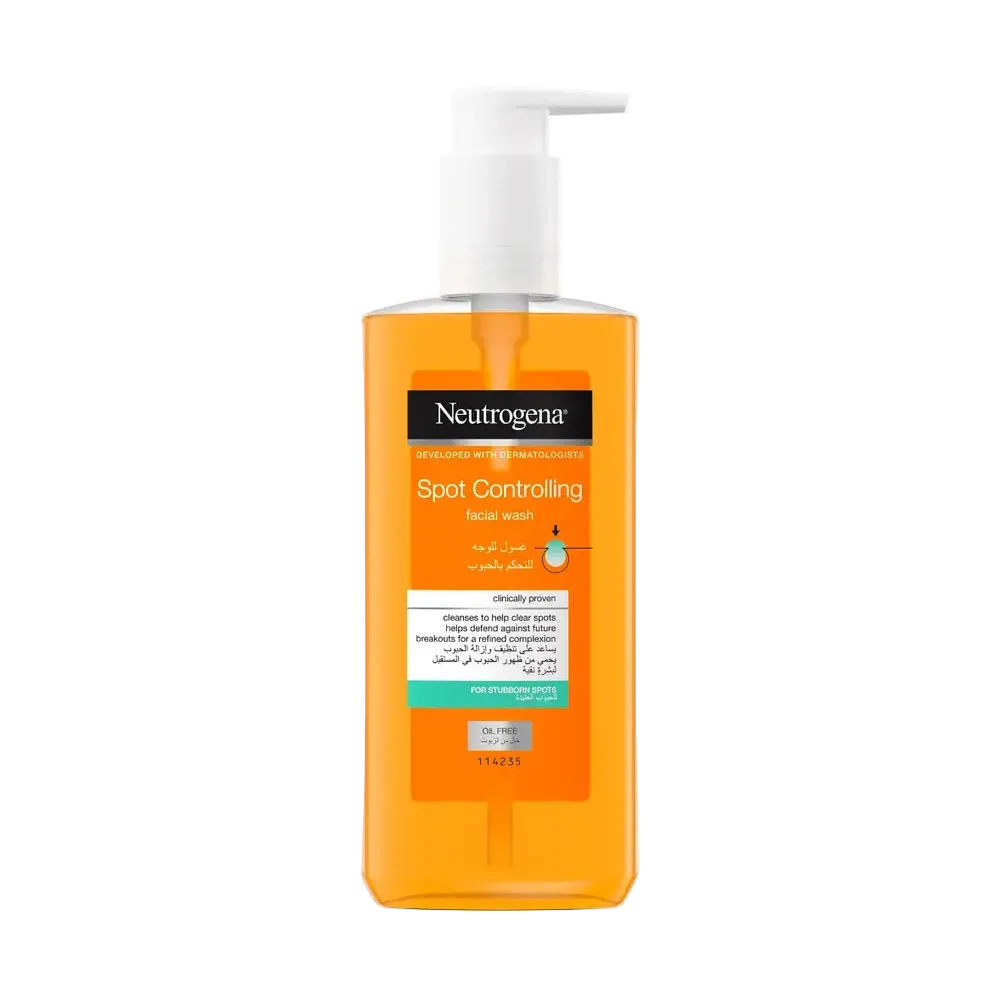 Neutrogena Spot Controlling Face Wash with 2% salicylic acid for acne-prone skin