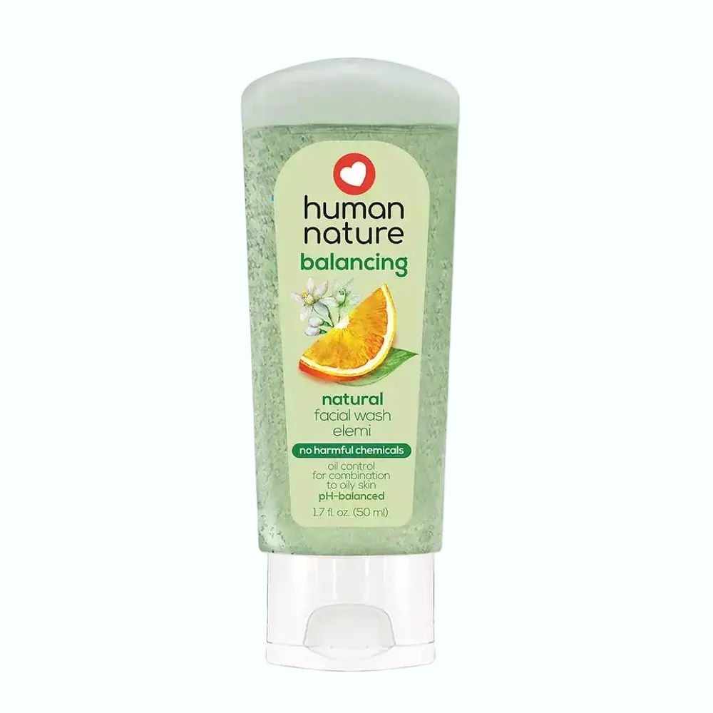 Human Nature Balancing Facial Wash for combination to oily skin with tea tree oil