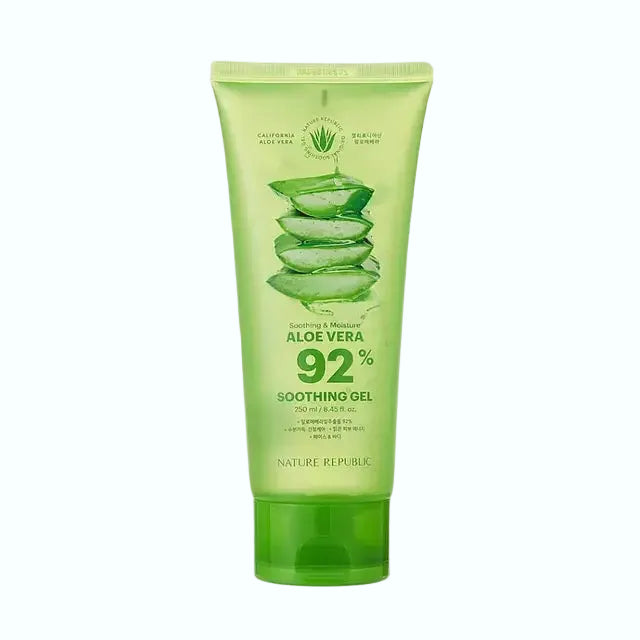 Nature Republic Soothing & Moisture Aloe Vera 92% Gel for hydration and soothing sensitive skin