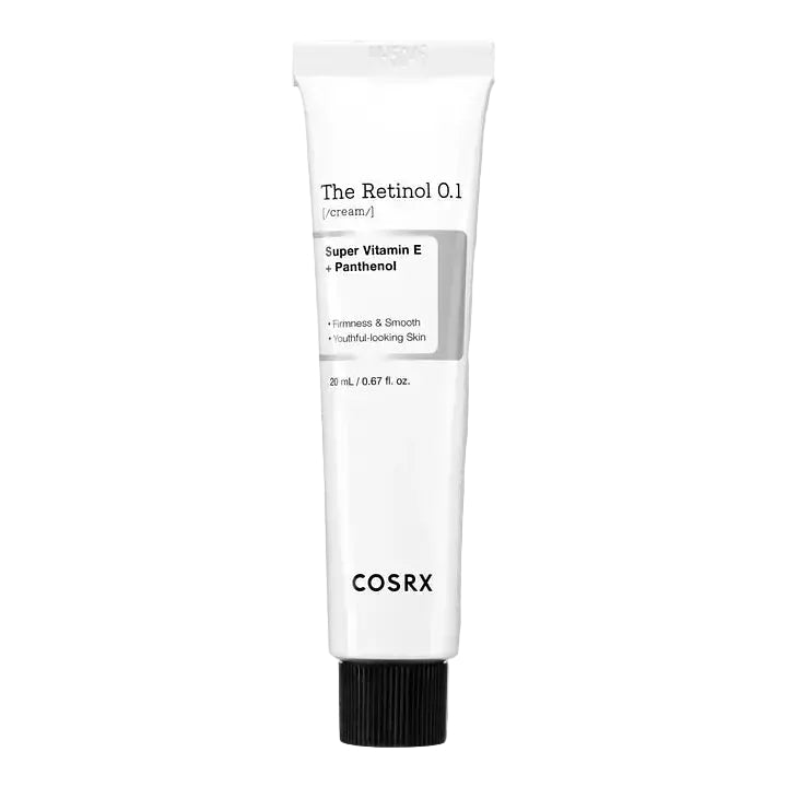 COSRX The Retinol 0.1 Cream for anti-aging and fine lines with beginner-friendly retinol