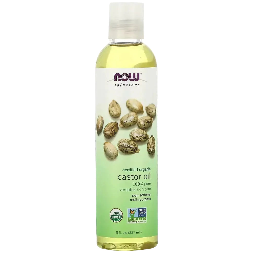NOW Beauty Products Castor Oil 100% pure multi-purpose skin and hair softener