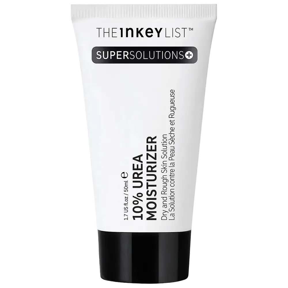 The Inkey List 10% Urea Moisturizer for dry, rough skin hydration and gentle exfoliation