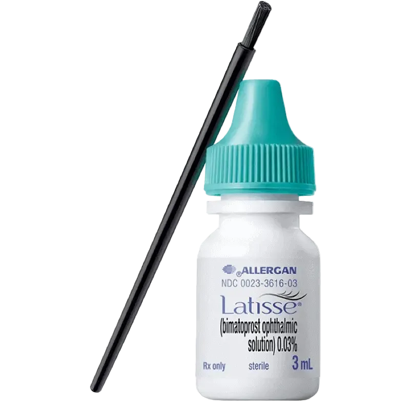Latisse Serum bimatoprost prescription lash growth serum for fuller longer darker eyelashes