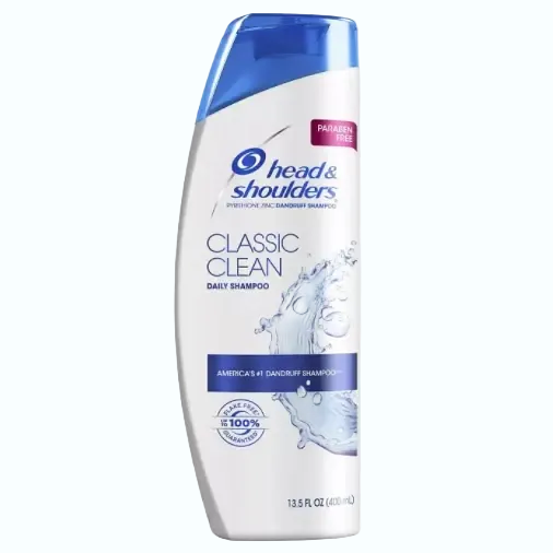 Head & Shoulders Classic Clean Dandruff Shampoo fo flake control and dandruff treatment
