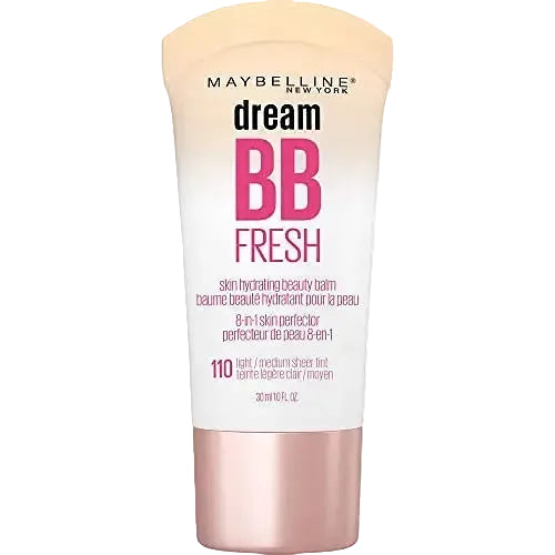 Maybelline Dream Fresh BB Cream 8-in-1 with SPF 30 for hydration and sheer coverage