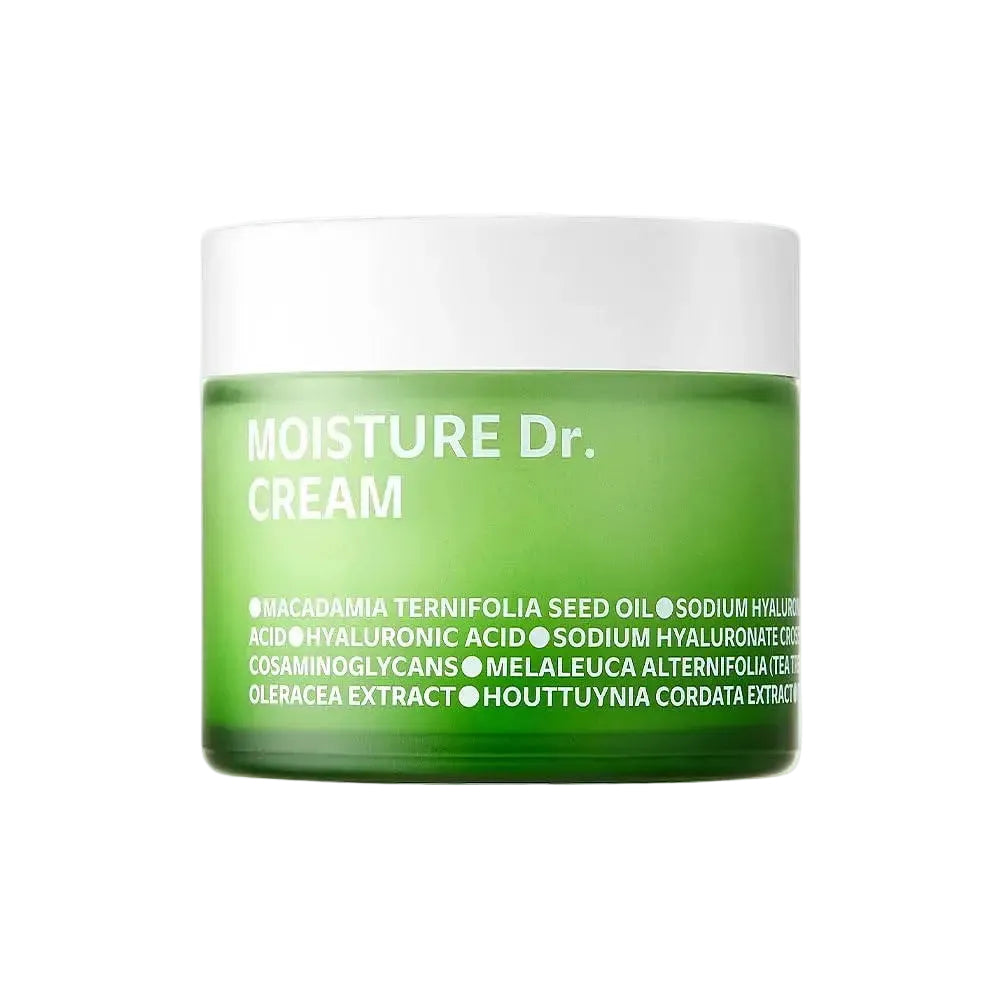 ISOI Moisture Dr.Cream lightweight gel moisturizer with hyaluronic acid and ceramides for barrier repair
