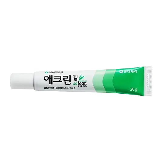 Dpharm Dong A Pharmaceutical Aclean Gel acne treatment with salicylic acid for breakouts