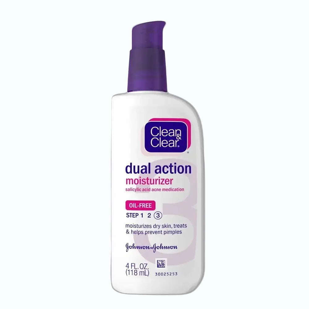 Clean & Clear Dual Action Moisturiser for oil control and hydration