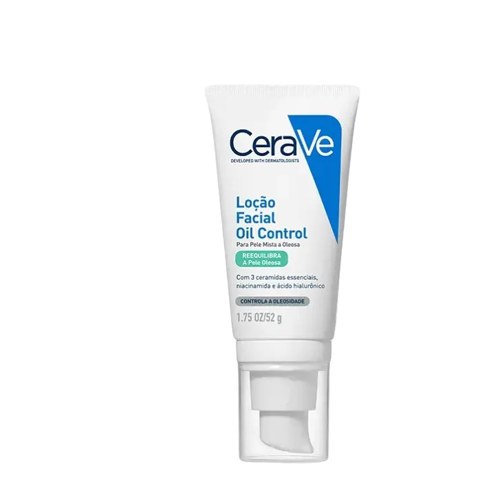 CeraVe Loção Facial Oil Control moisturizer for oily combination skin with niacinamide and ceramides