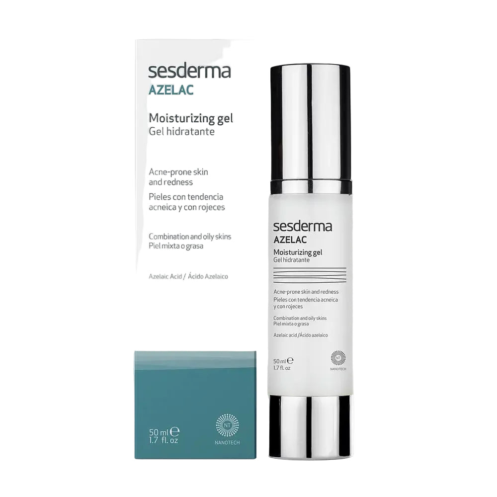 Sesderma Azelac Moisturizing Gel for redness-prone and rosacea-prone combination or oily skin