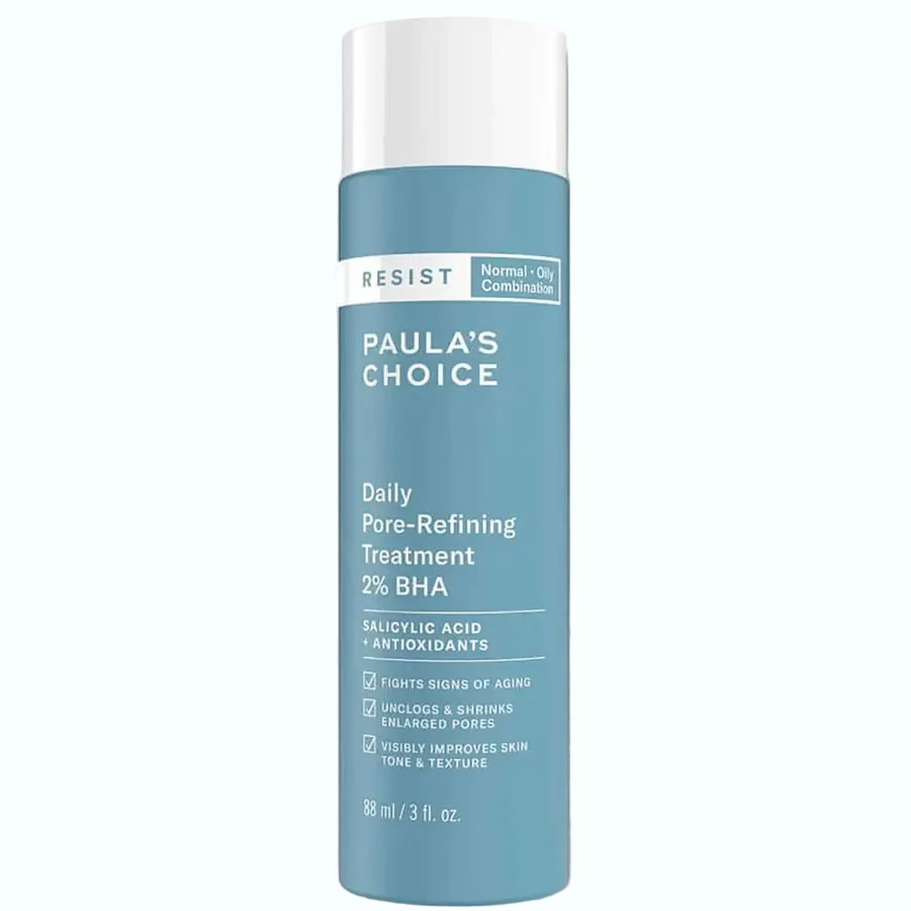 Paula's Choice Daily Pore-Refining Treatment 2% BHA for exfoliation and pore minimizing