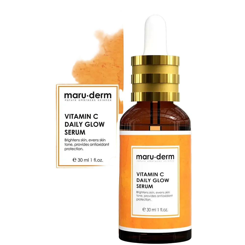 maru.derm Vitamin C Daily Glow Serum for brightening, dark spots and anti-aging