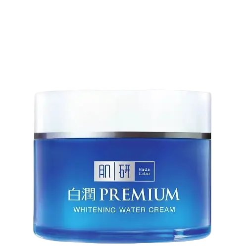 Hada Labo Premium Whitening Water Cream with Niacinamide, Arbutin and Vitamin C for brightening