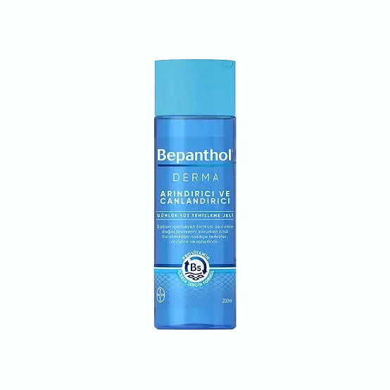 Bepanthol Derma Face Wash Gel for sensitive and dry skin with panthenol and niacinamide