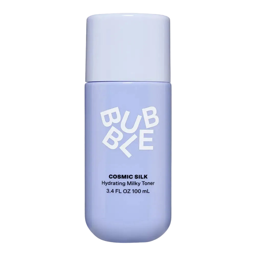 Bubble Cosmic Silk Hydrating Milky Toner with ceramides and hyaluronic acid for barrier repair