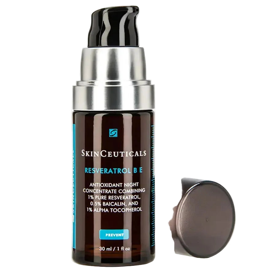 SkinCeuticals Resveratrol B E antioxidant night serum for anti-aging and radiance