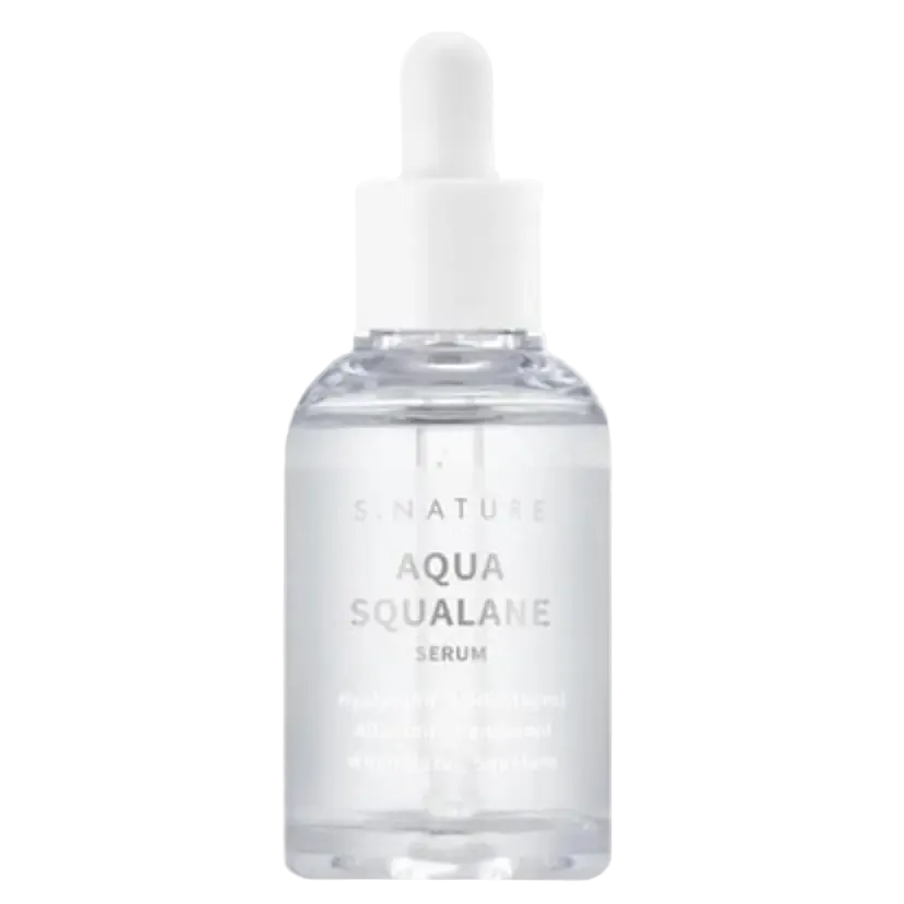 S.NATURE Aqua Squalane Serum for deep hydration and moisture barrier repair