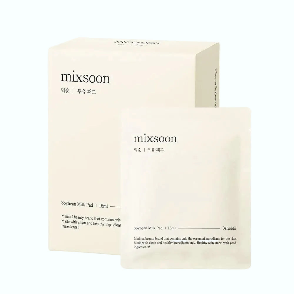 Mixsoon Soybean Milk Pad toner pads for hydration and soothing sensitive skin